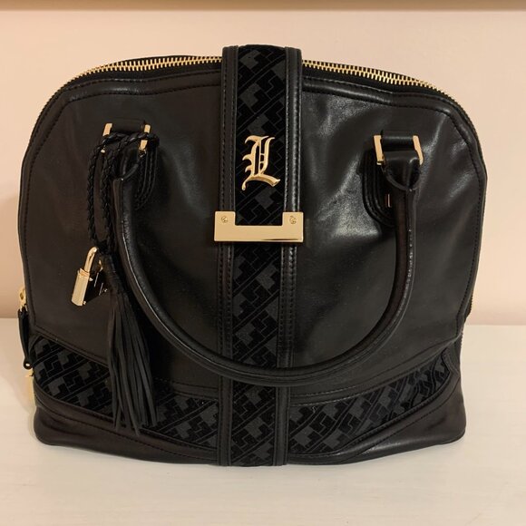 L.A.M.B. by Gwen Stefani Lucca leather bowler bag - Picture 2 of 14